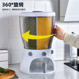 سطل برنج مدل چرخشی کد 1369n 5022 ظرفیت 10 کیلوگرم