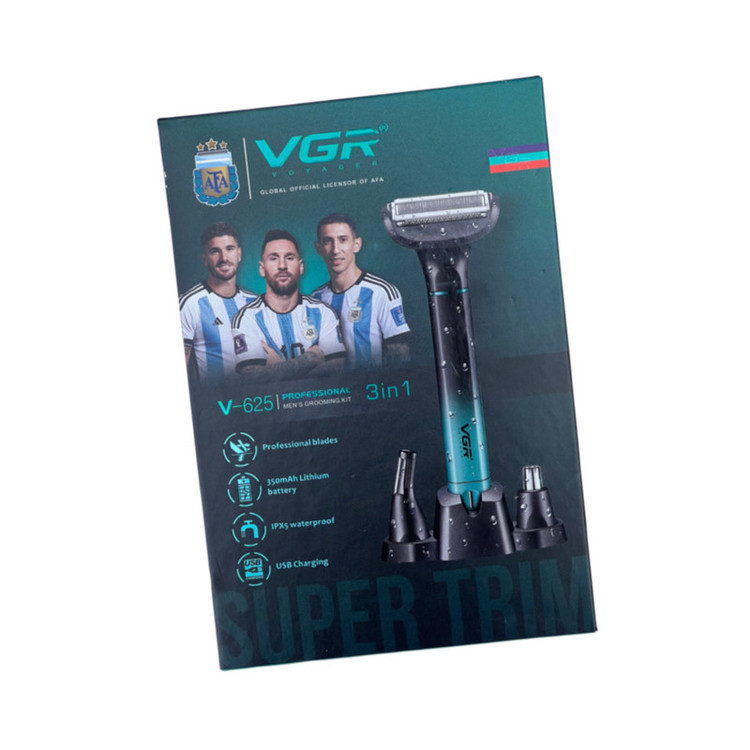 ماشین اصلاح موی بدن وی جی ار مدل V-625