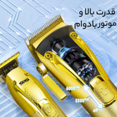 ماشین اصلاح موی بدن و صورت دی اس پی مدل 80109 بسته 2 عددی