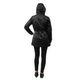 سویشرت بادگیر زنانه کلاهدار طرح گل دار مدل MDGK02