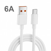 کابل تبدیل USB به USB-C مدل 6A فست شارژ طول 1 متر