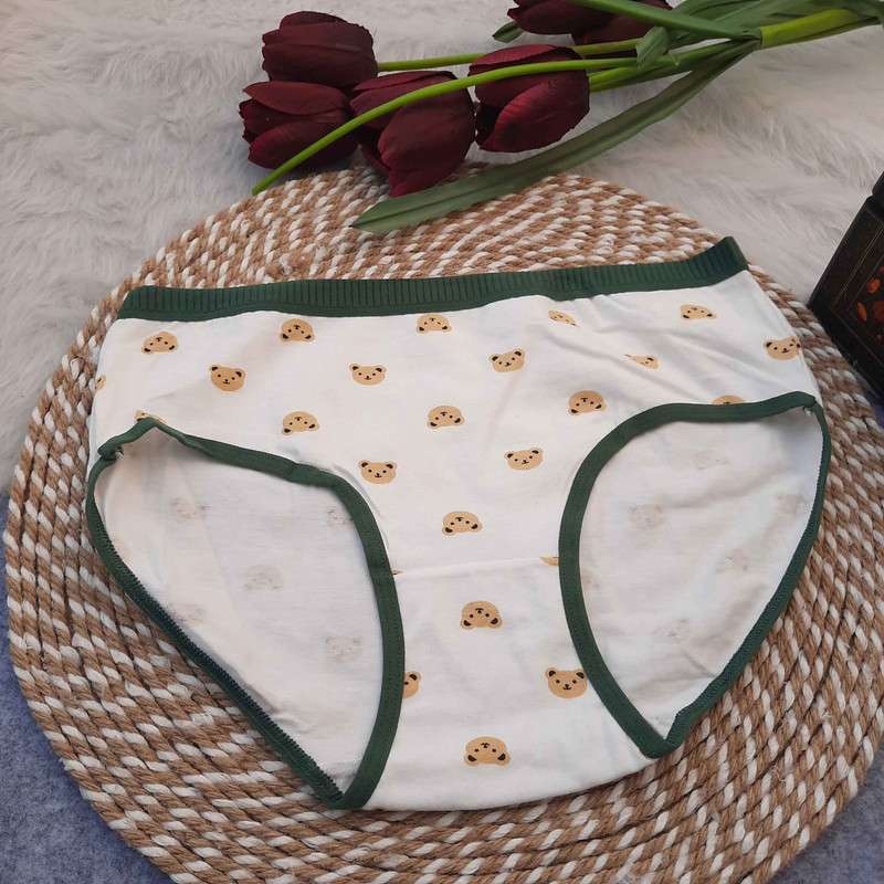 شورت زنانه مدل عروسکی طرح گیلاسی تدی بسته 3 عددی