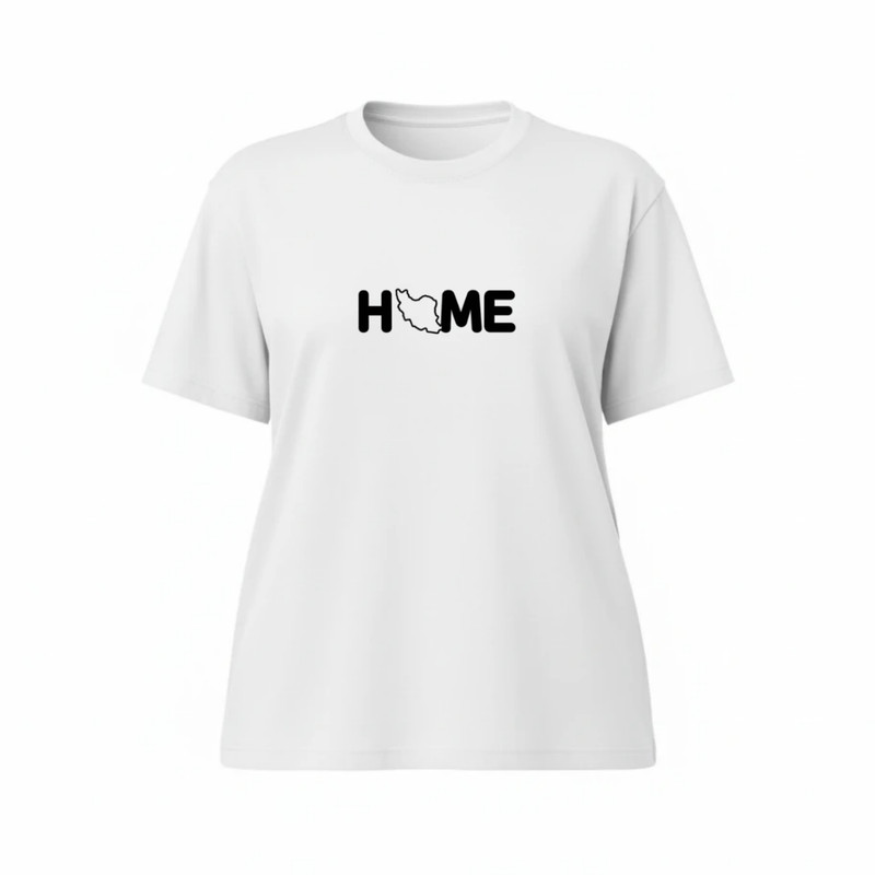 تیشرت آستین کوتاه زنانه مدل وطن