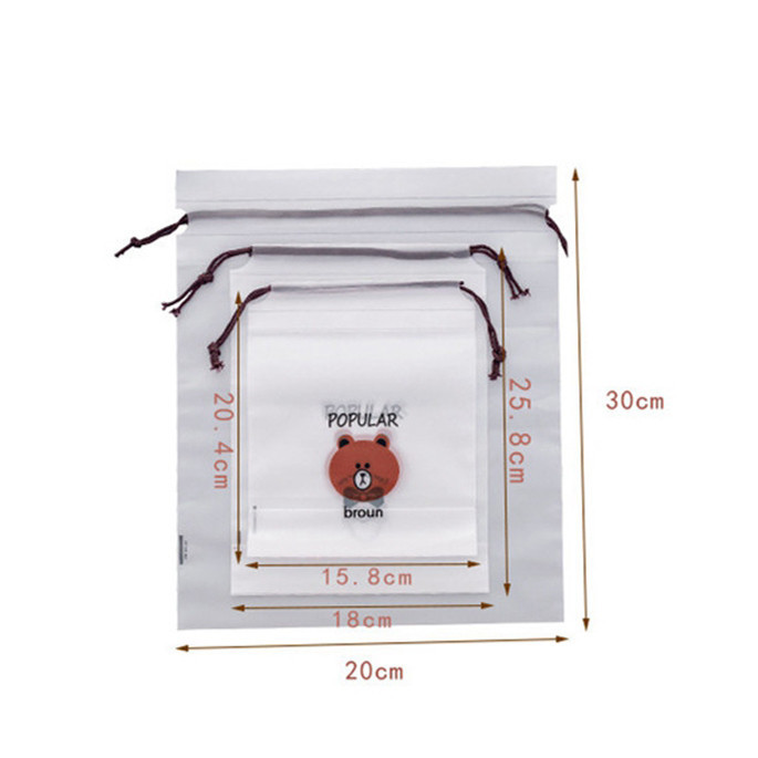 کیف لباس زیر زنانه طرح خرسی کد broun-25