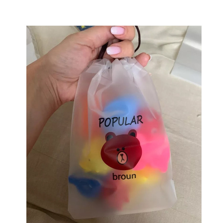کیف لباس زیر زنانه طرح خرسی کد broun-25