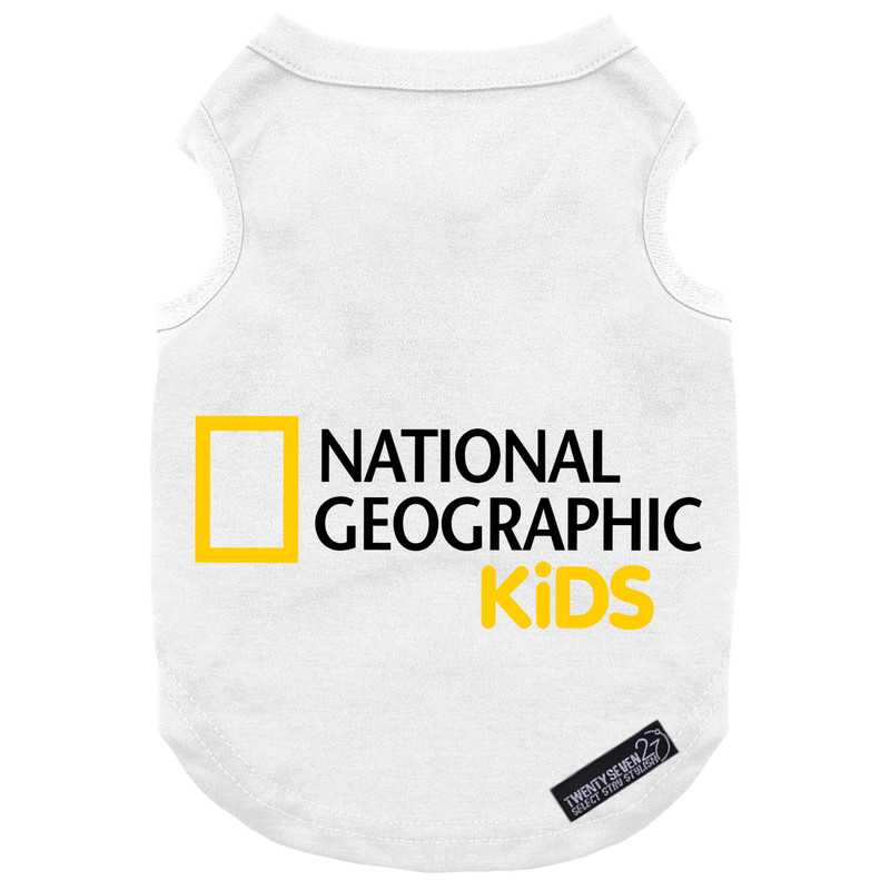 لباس سگ و گربه 27 طرح Kids for National Geograph کد MH1596 سایز XL