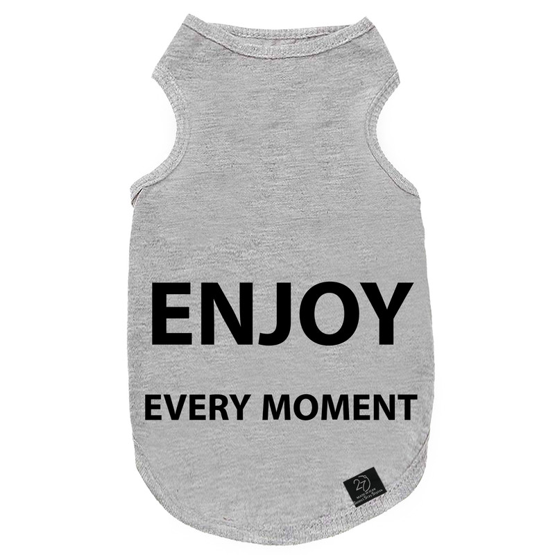 لباس سگ و گربه 27 مدل Enjoy Every Moment کد MH974 سایز XL