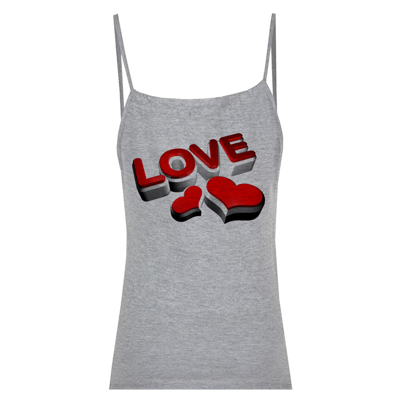 تاپ زنانه مدل F64 LOVE