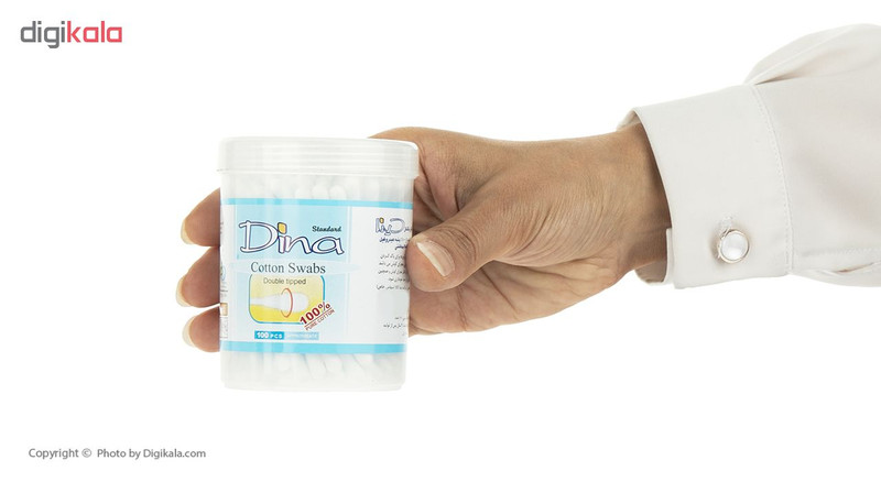 گوش پاک کن دینا مدل B-001 بسته 100 عددی